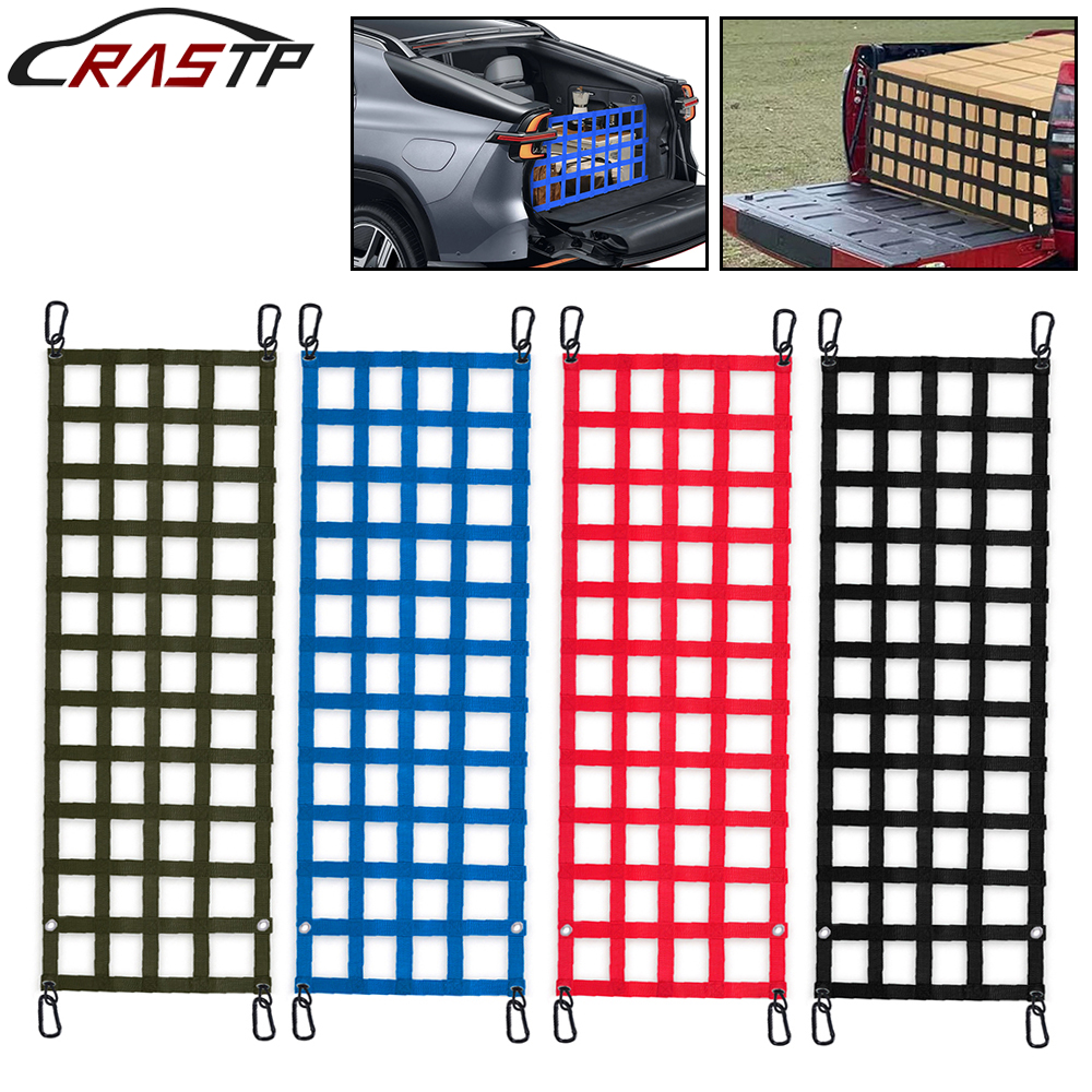 Heavy Equipment Trailer - RASTP-Truck Tailgate Net 60''x18'' Heavy Duty
