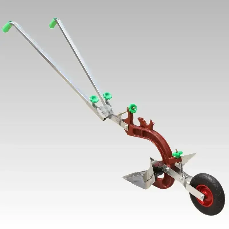 Trencher Machine Small - Manual Soil Ploughing Machine, Agricultural Trencher