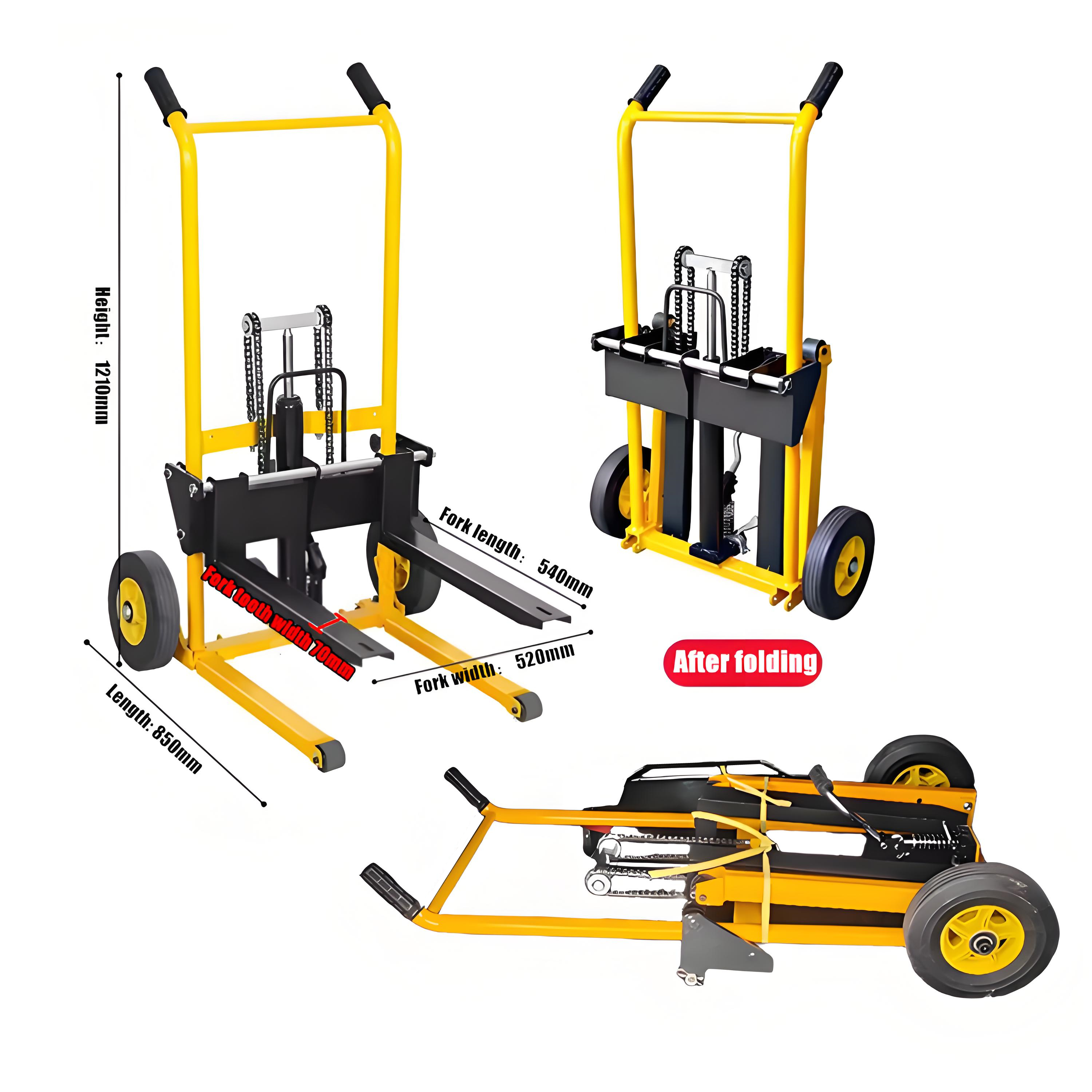 Hand Pallet Truck - Manual Hydraulic Stacker Hand Pallet Truck
