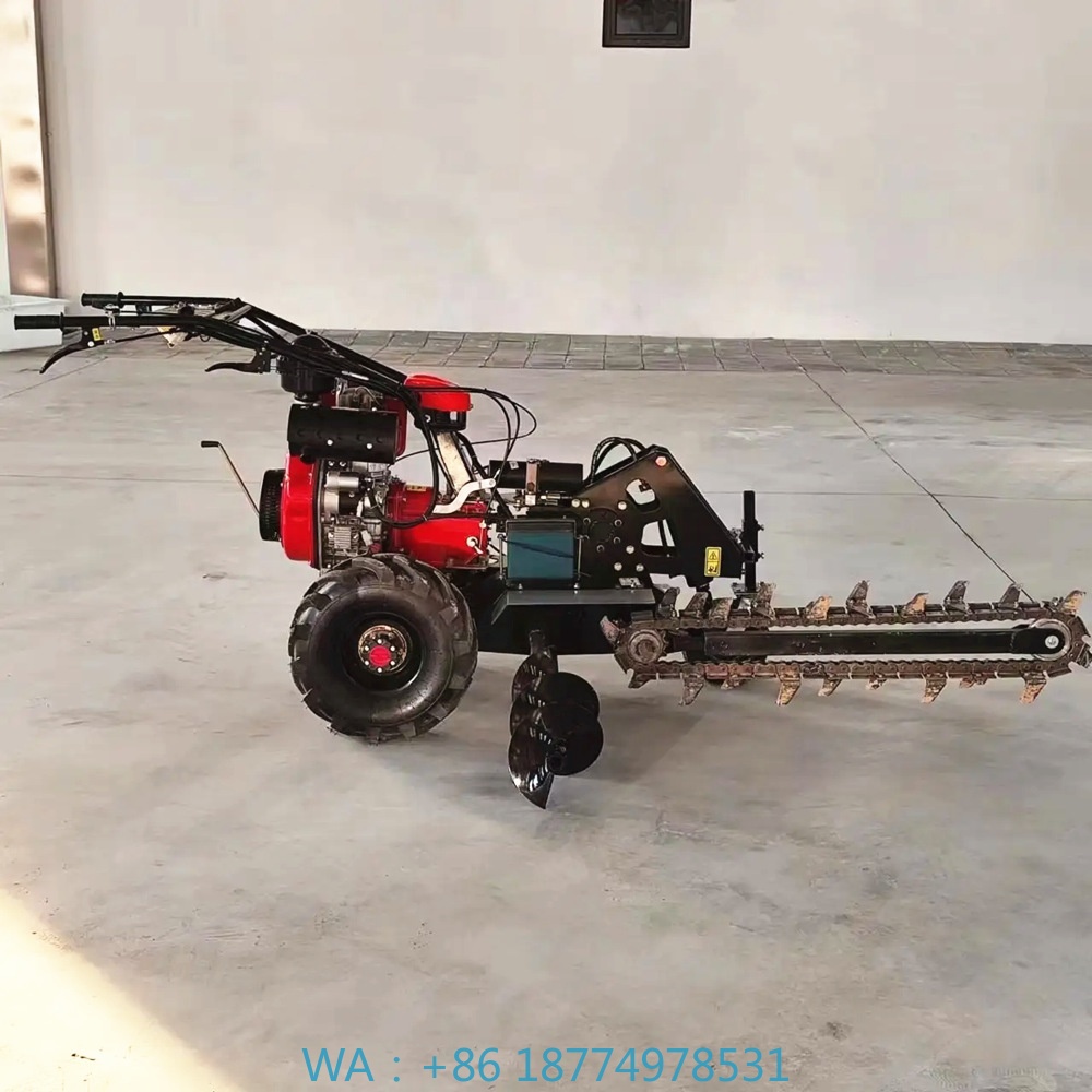 Trencher Machine Small - Trencher Ditcher Machine for Sale Farmland