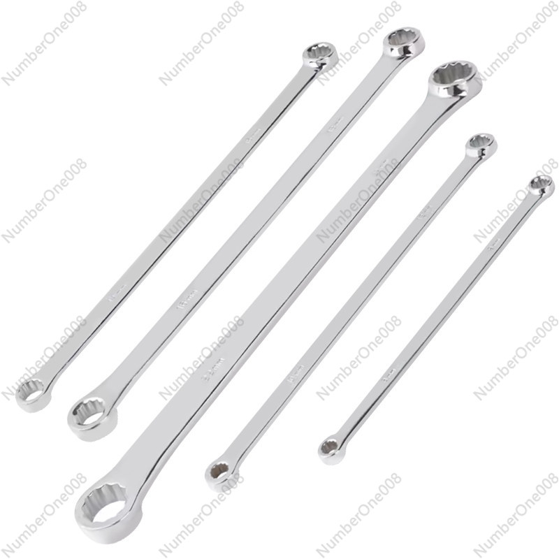 Heavy Equipment Repair - Extra Long Double Head Box Wrench,