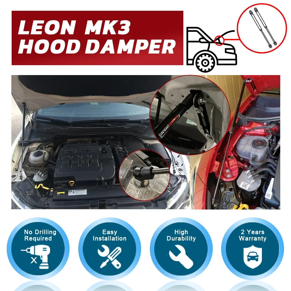 Bonnet Hood Struts for SEAT Le - Hydraulic Floor Jack のレビューと価格
