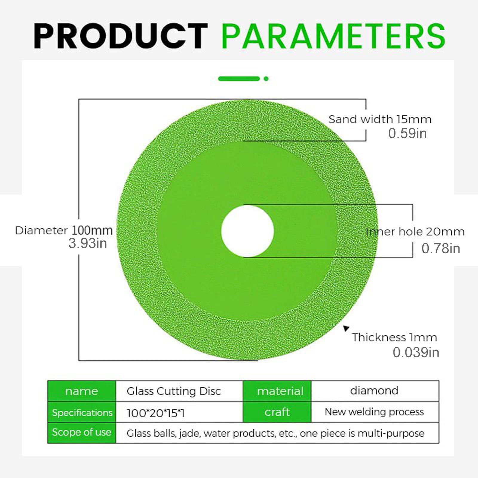 100mm Diamond Glass Cutting Di - Brick Cutting Saw のレビューと価格