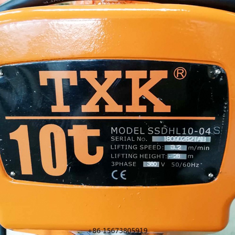 TXK Chain Hoist Electric 10ton - Electric Chain Hoist のレビューと価格
