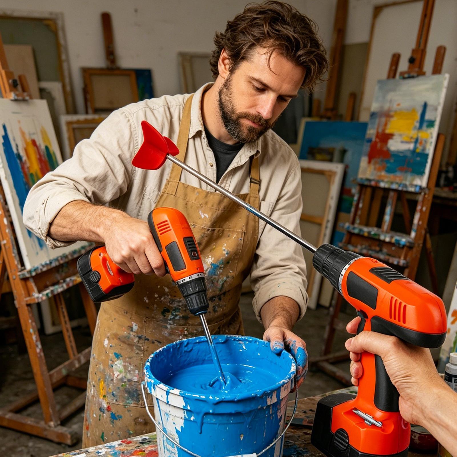 Paint Stirrer For Drill Quick  - Heavy Equipment Workshop のレビューと価格