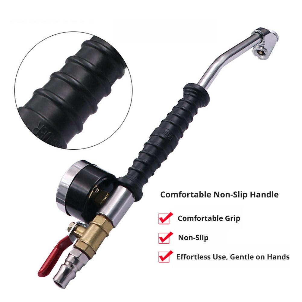 Heavy Duty Tire Inflator Gauge - Heavy Equipment Repair のレビューと価格