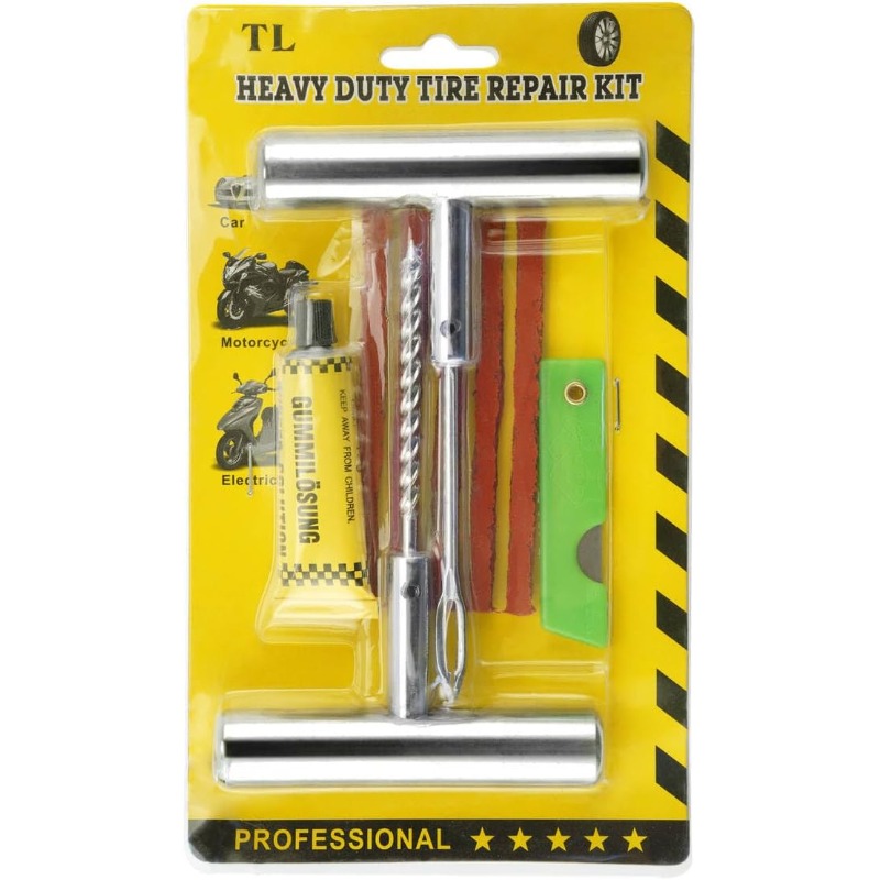 1Set Tire Repair Kit with Plug - Heavy Equipment Repair のレビューと価格