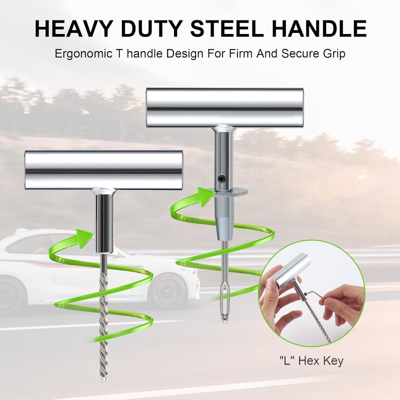 1Set Tire Repair Kit with Plug - Heavy Equipment Repair のレビューと価格