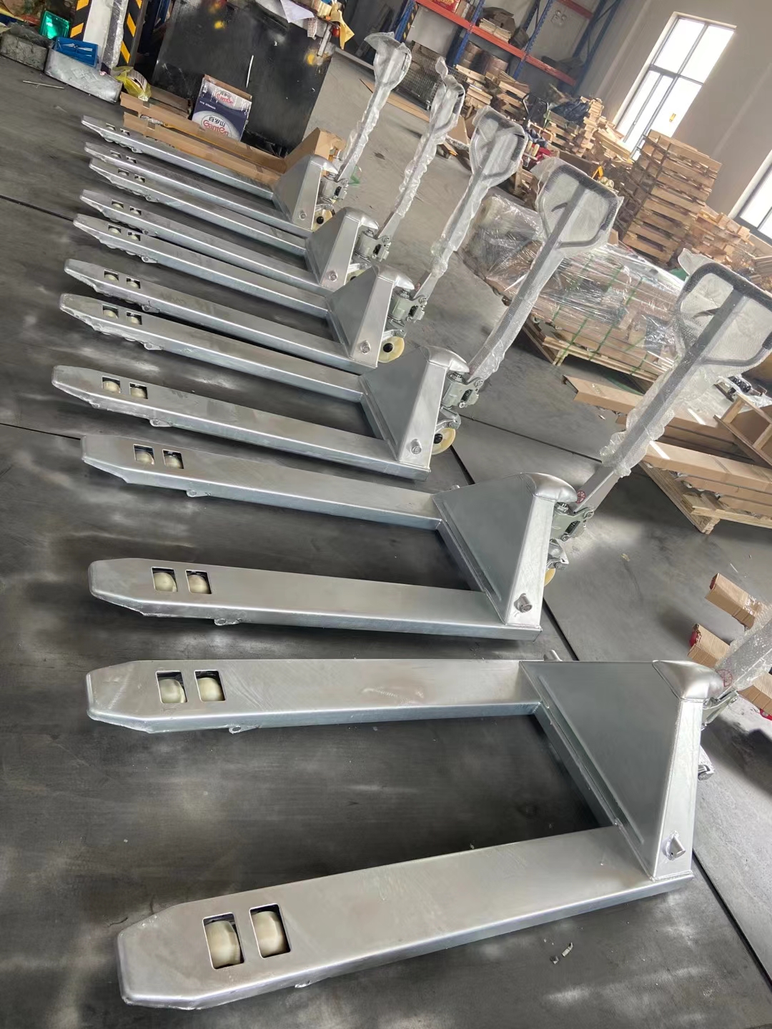 5 Ton Stainless Steel Manual L - Hand Pallet Truck のレビューと価格