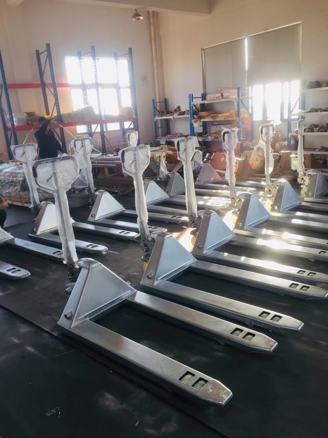 5 Ton Stainless Steel Manual L - Hand Pallet Truck のレビューと価格