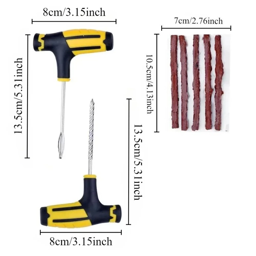 48PCS Emergency Tire Repair Ki - Heavy Equipment Repair のレビューと価格