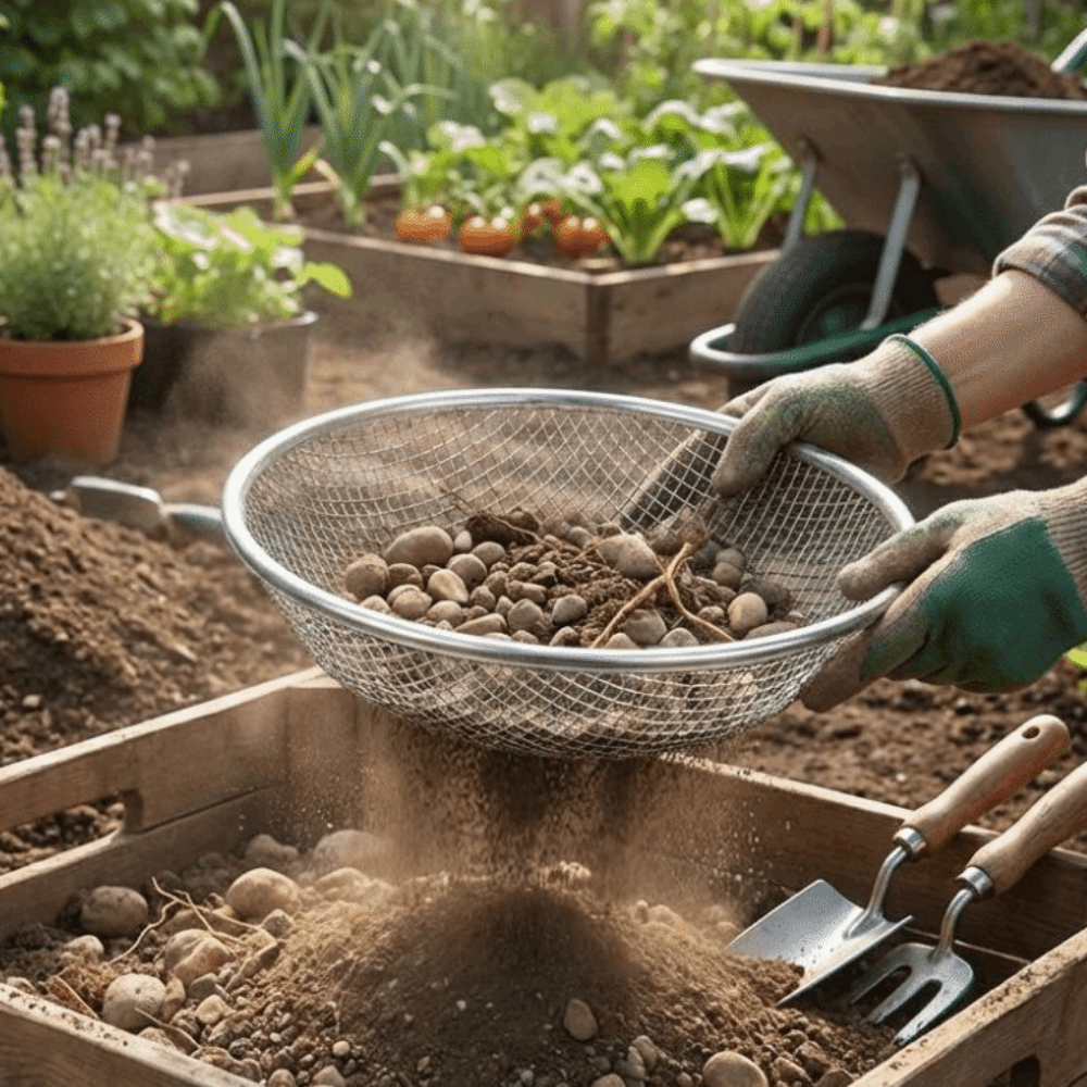 4/6/8 MM Garden Soil Sifter Ro - Heavy Equipment Workshop のレビューと価格