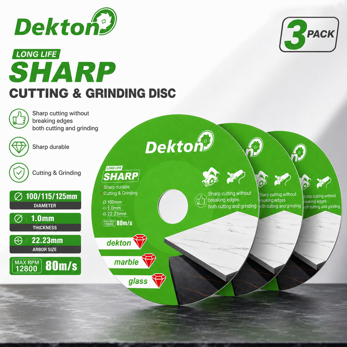 Diamond Cutting Disc 100-125mm - Brick Cutting Saw のレビューと価格