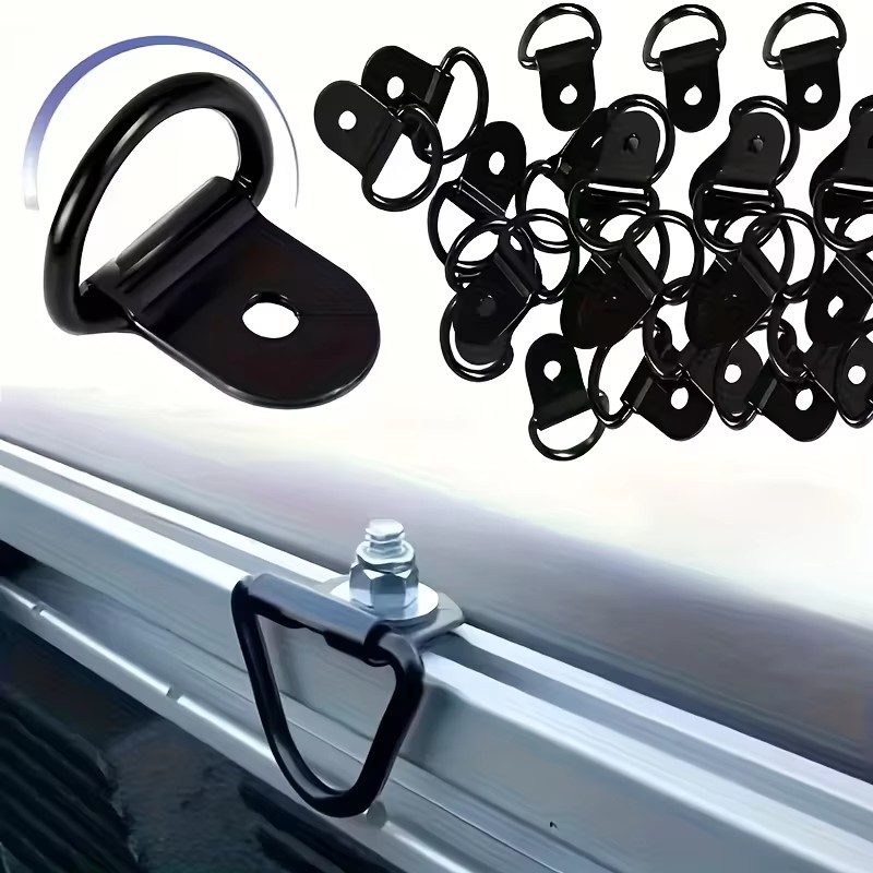 10Pcs D Rings Tie Down Anchors - Heavy Equipment Trailer のレビューと価格
