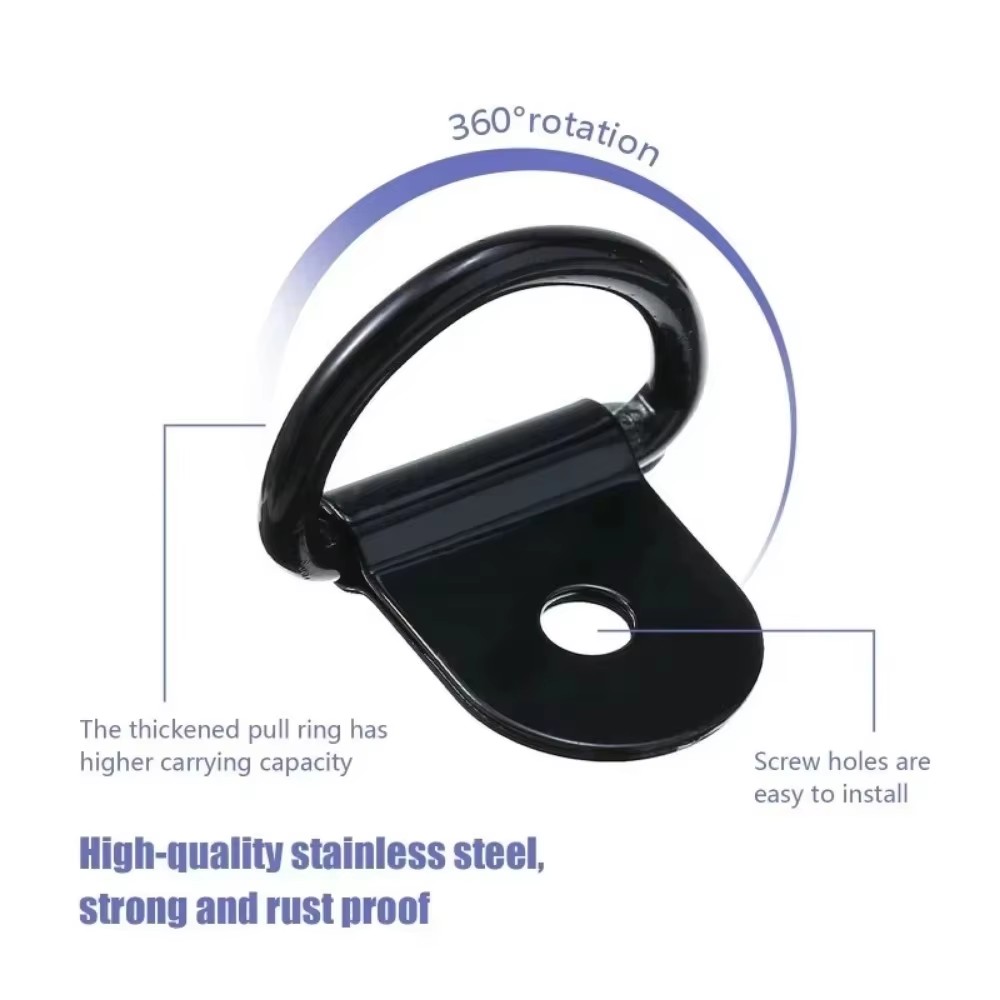 10Pcs D Rings Tie Down Anchors - Heavy Equipment Trailer のレビューと価格