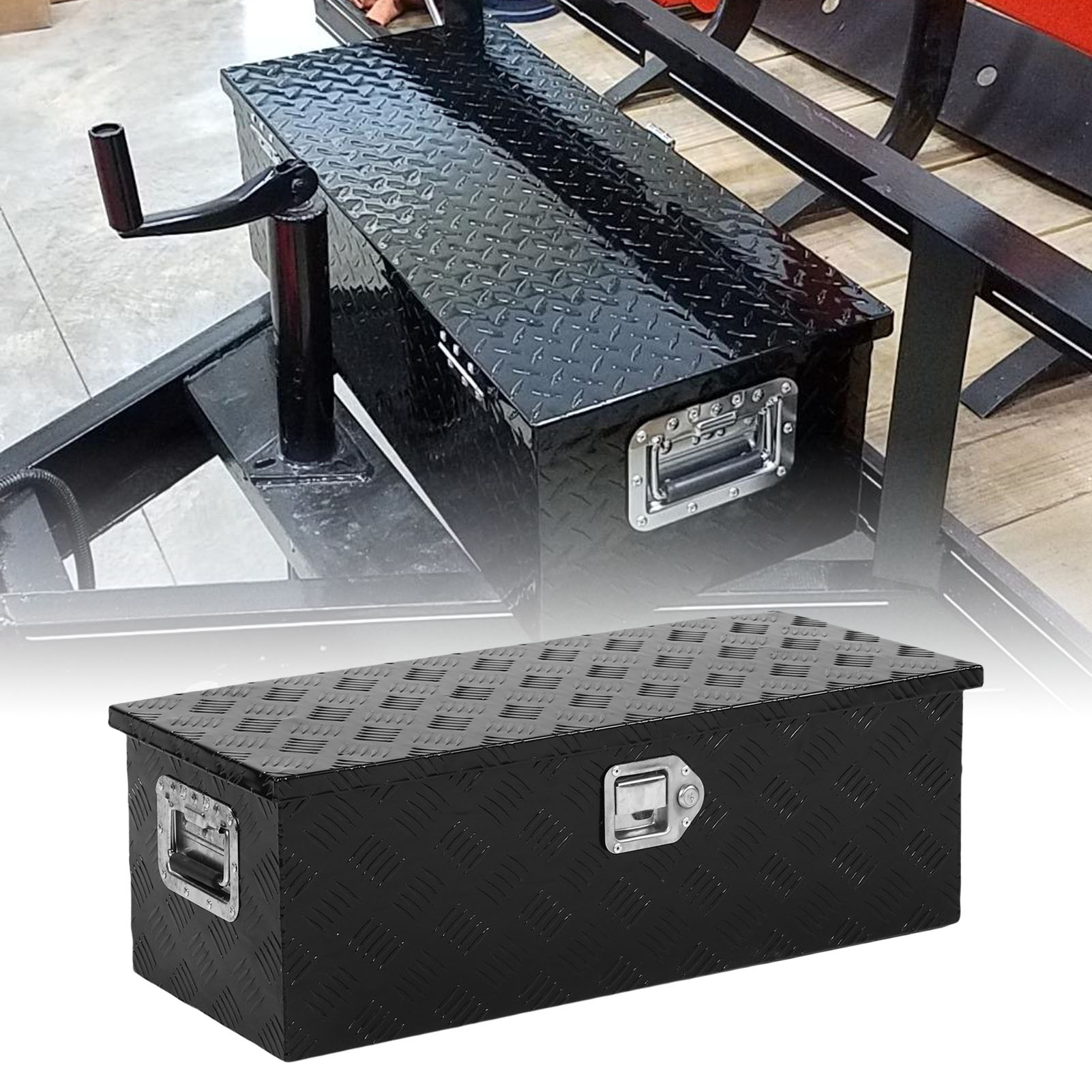 Outdoor Trailer Pickup Toolbox - Heavy Equipment Trailer のレビューと価格