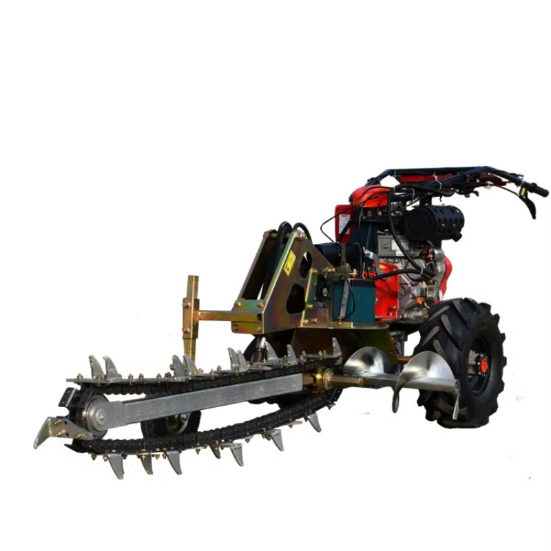 Self Propelled Chain Ditcher T - Trencher Machine Small のレビューと価格