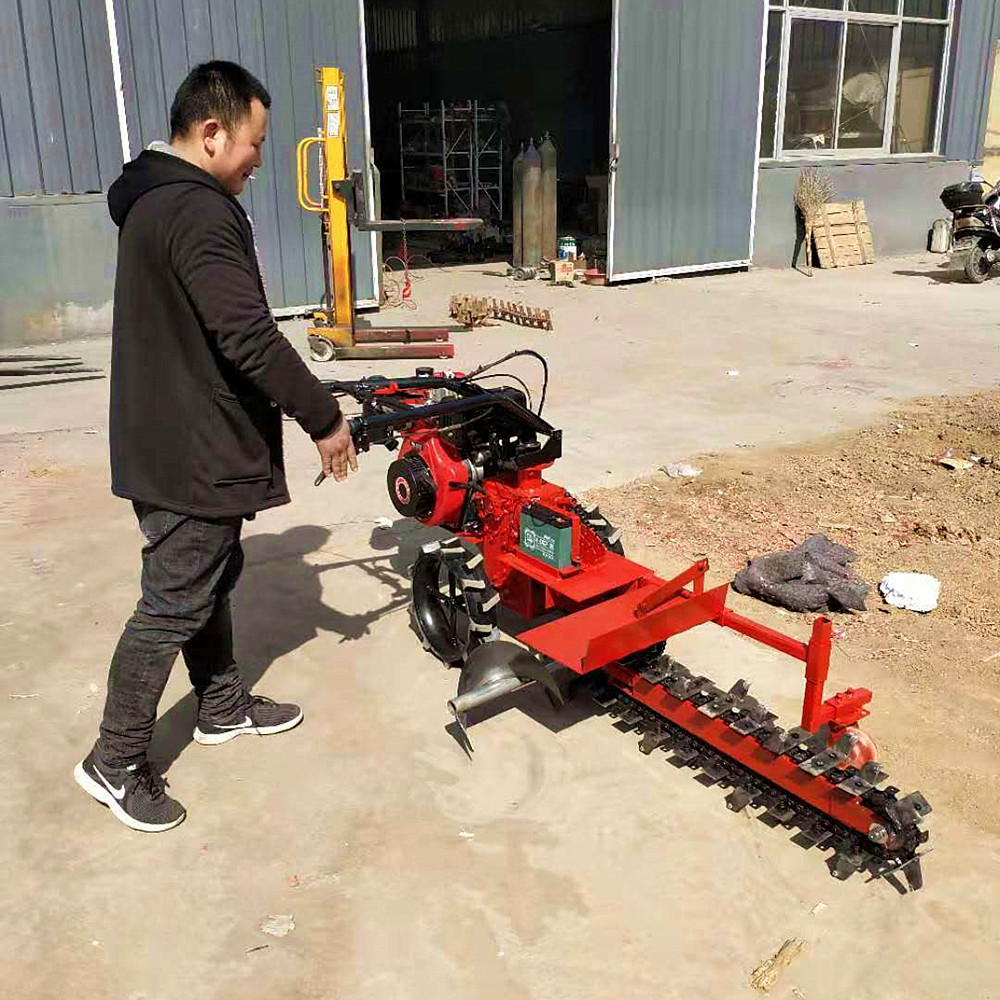 Self Propelled Chain Ditcher T - Trencher Machine Small のレビューと価格