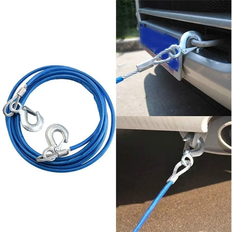 Car Towing Rope 3-7 Tons Steel - Heavy Equipment Trailer のレビューと価格