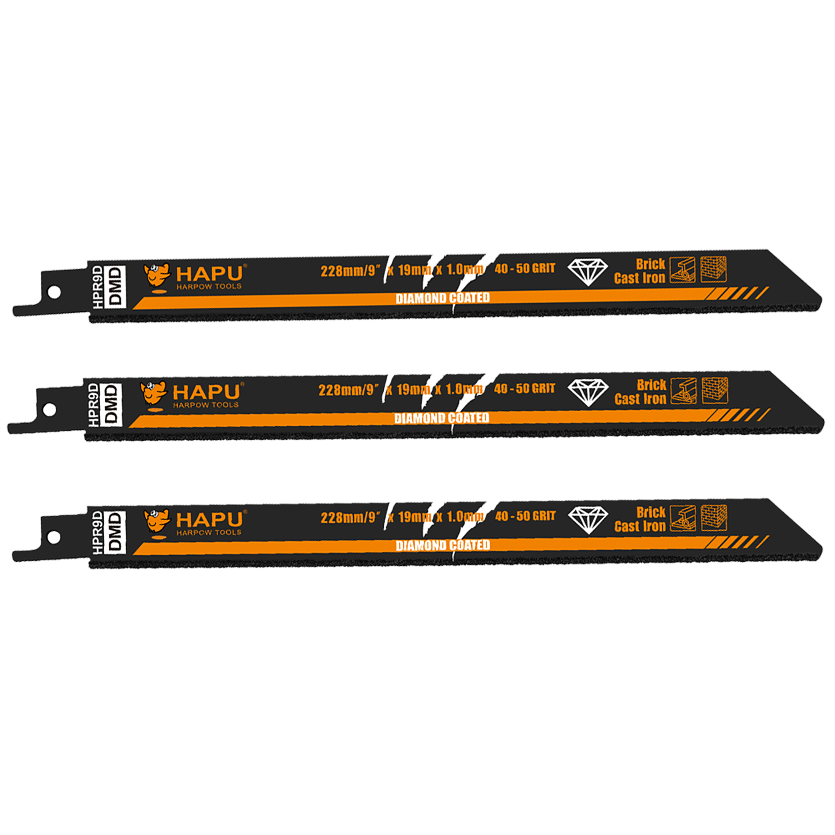 HAPU 3PCS Diamond Coated Recip - Brick Cutting Saw のレビューと価格